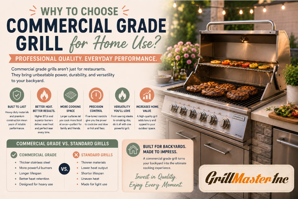 commercial grade grills