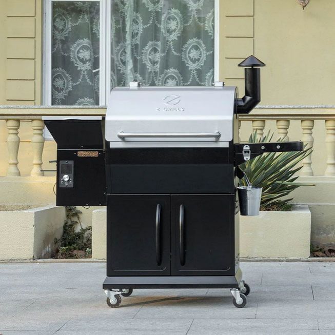 Z Grills BBQ Legend 1000D4E WIFI Grill - Stainless Steel