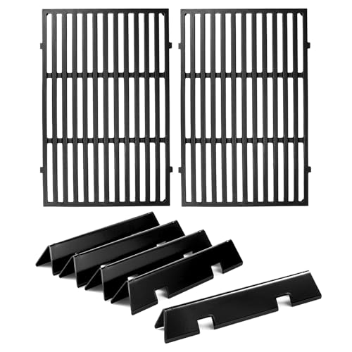 Weber Spirit Grill Replacement Parts - 7636 Flavorizer Bars & Grill Grates Kit For 300/II 300 Series